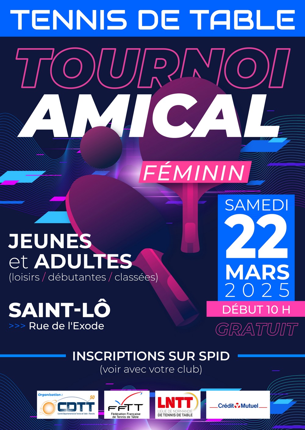 Aff tournoi féminin
