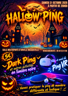 Affiche ASSUN TT HallowPing 31 10 2026